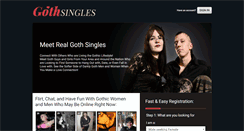 Desktop Screenshot of gothsingles.net